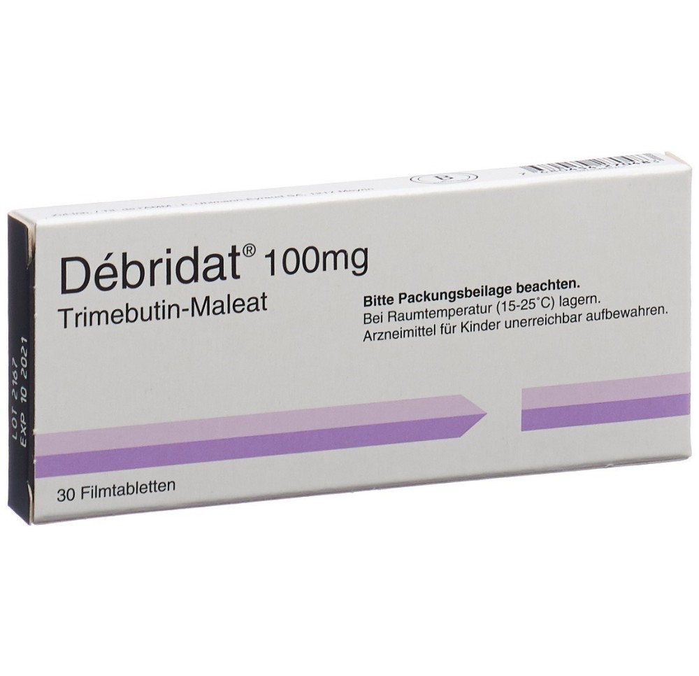DEBRIDAT cpr pell 100 mg 30 pce DEBRIDAT cpr pell 100 mg 30 pce