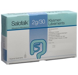 SALOFALK lavements 2 g 7 pce