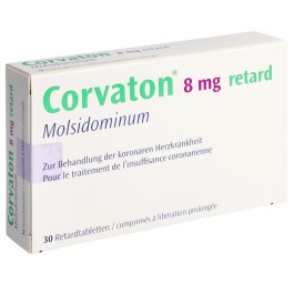 CORVATON retard cpr ret 8 mg 30 pce