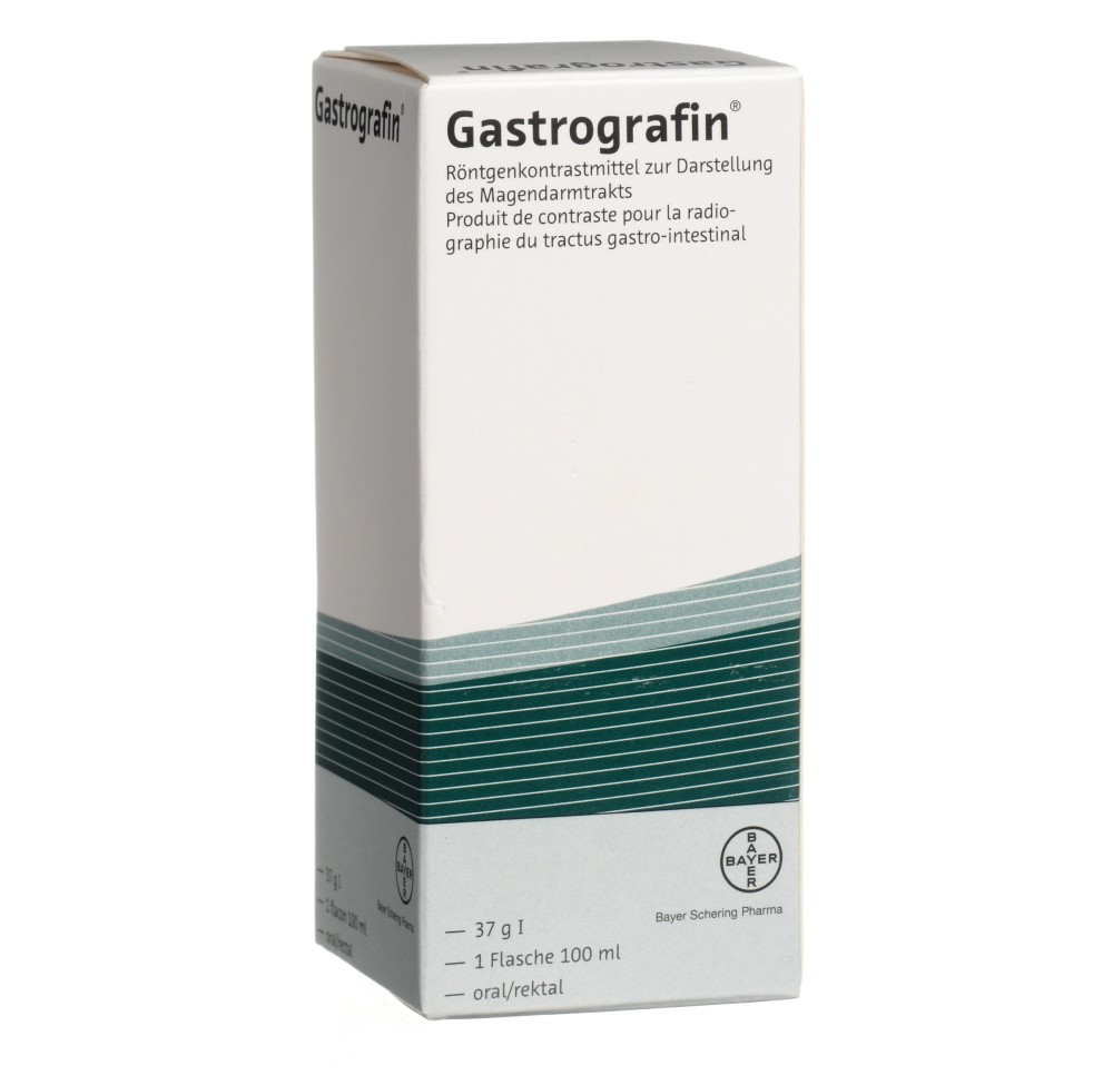 GASTROGRAFIN sol fl 100 ml GASTROGRAFIN sol fl 100 ml