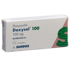 DOXYSOL cpr 100 mg 8 pce