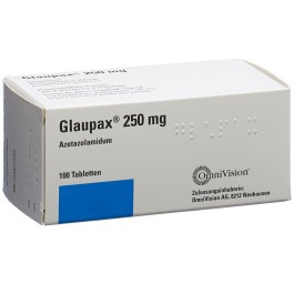 GLAUPAX cpr 250 mg 100 pce