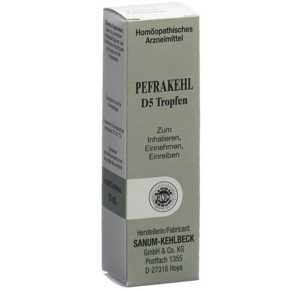 PEFRAKEHL gouttes 5 D fl 10 ml PEFRAKEHL gouttes 5 D fl 10 ml