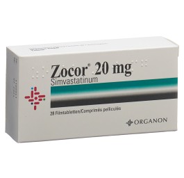 ZOCOR cpr pell 20 mg 28 pce