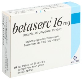 BETASERC cpr 16 mg 50 pce