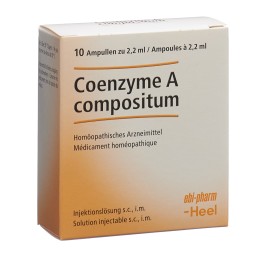 COENZYME A COMP Heel sol inj 10 amp 2.2 ml