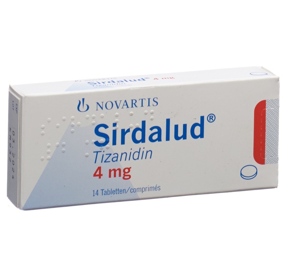 SIRDALUD cpr 4 mg 14 pce SIRDALUD cpr 4 mg 14 pce