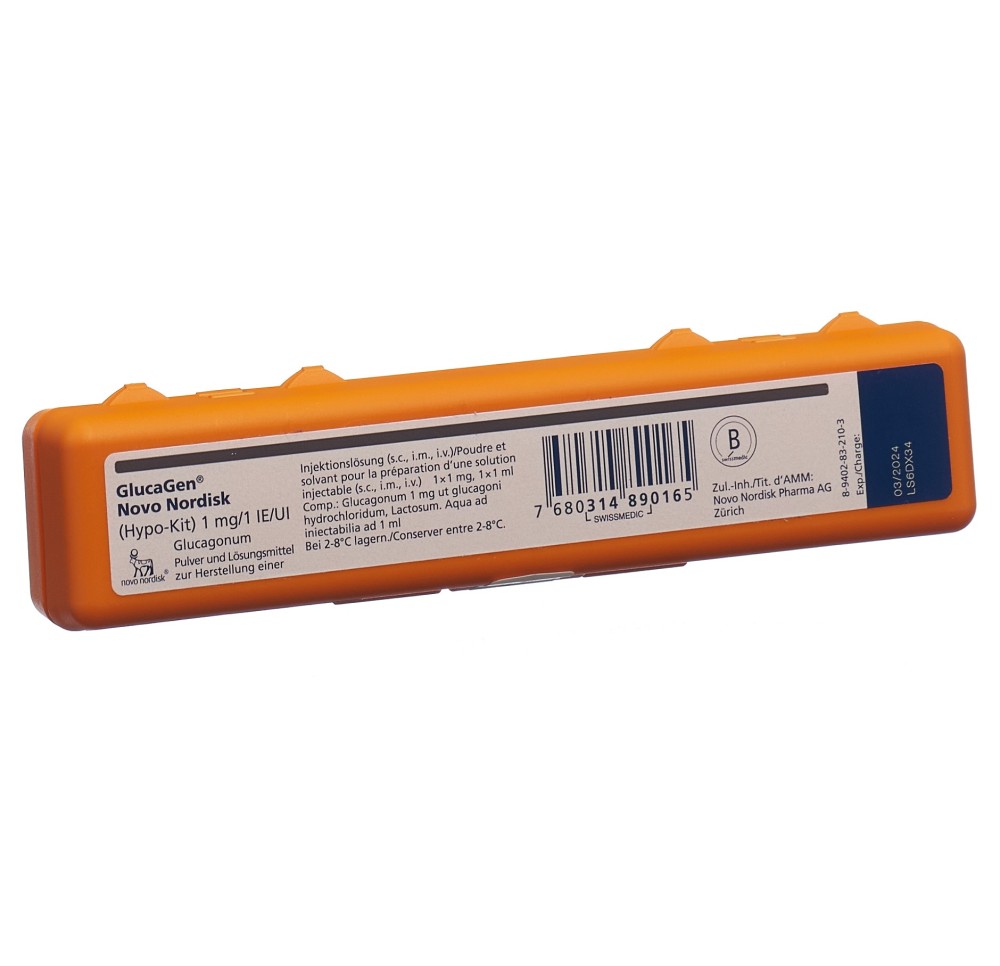 GLUCAGEN Novo Hypo-Kit 1 mg c solv amp GLUCAGEN Novo Hypo-Kit 1 mg c solv amp