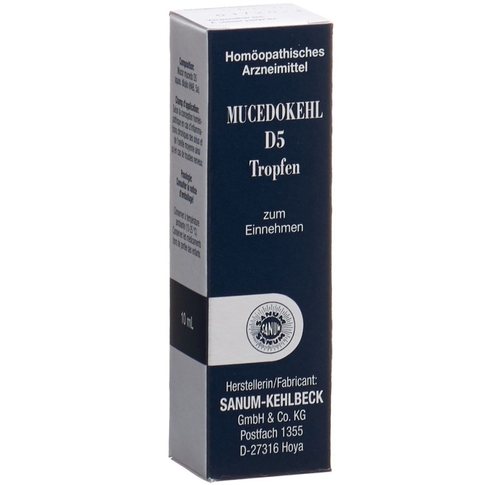 MUCEDOKEHL gouttes 5 D fl 10 ml MUCEDOKEHL gouttes 5 D fl 10 ml