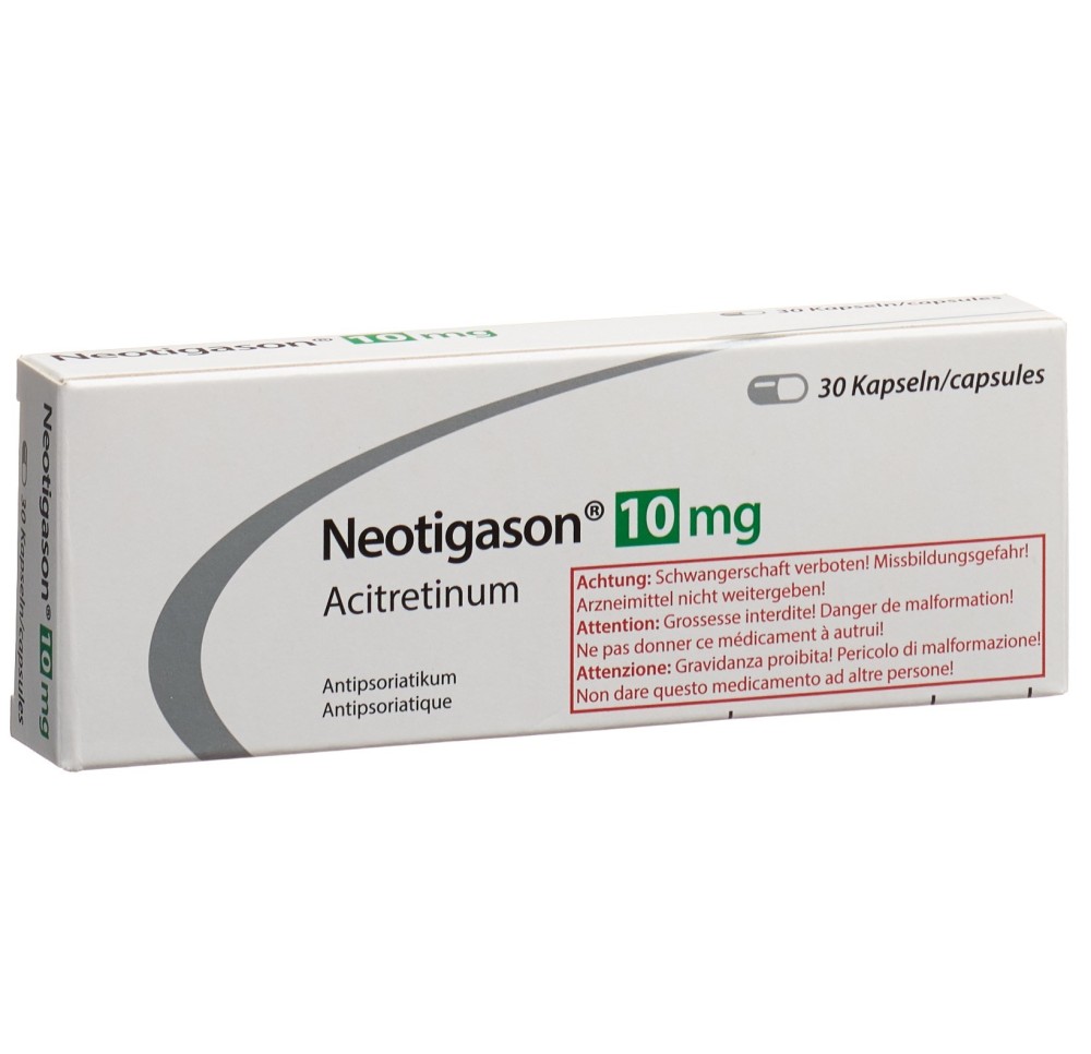 NEOTIGASON caps 10 mg 30 pce NEOTIGASON caps 10 mg 30 pce