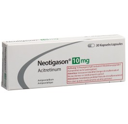 NEOTIGASON caps 10 mg 30 pce