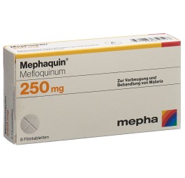 MEPHAQUIN cpr pell 250 mg 8 pce