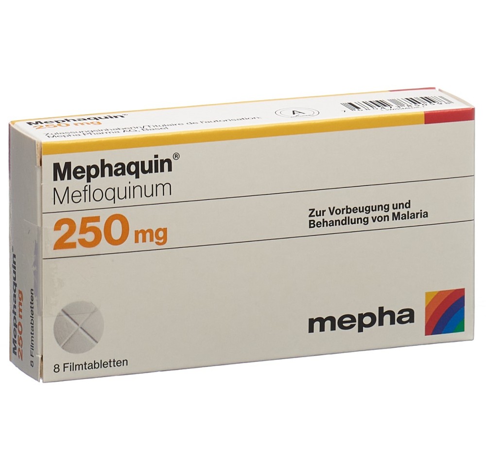 MEPHAQUIN cpr pell 250 mg 8 pce MEPHAQUIN cpr pell 250 mg 8 pce