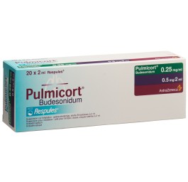 PULMICORT susp inhal 0.25 mg/ml 20 respule 2 ml