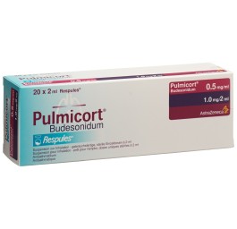 PULMICORT susp inhal 0.5 mg/ml 20 respule 2 ml