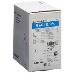 NACL Braun 0.9 % 100ml Miniflac 3 pce