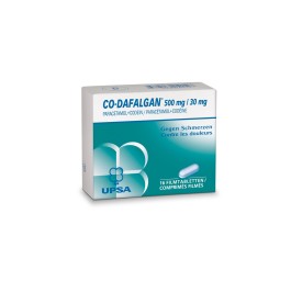 CO-DAFALGAN cpr pell 500/30mg 16 pce
