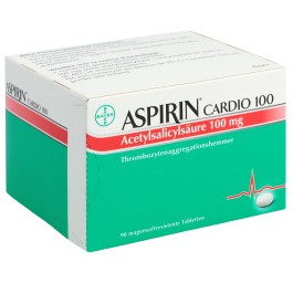 ASPIRINE CARDIO cpr pell 100 mg 90 pce