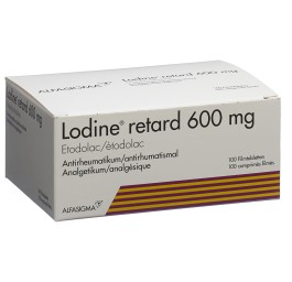 LODINE retard cpr pell ret 600 mg 100 pce