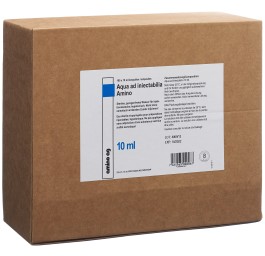 AQUA AD INJ Amino sol inj 10ml amp 100 pce
