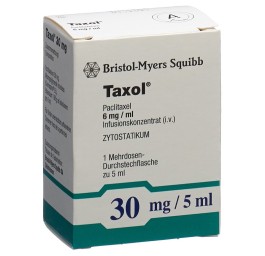 TAXOL conc perf 30 mg/5ml flac 5 ml