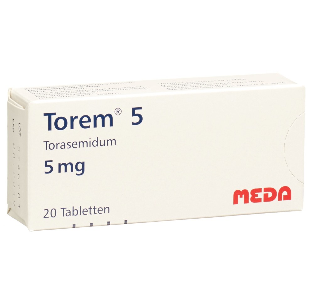 TOREM cpr 5 mg 20 pce