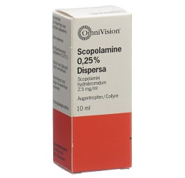 SCOPOLAMINE Dispersa gtt opht 0.25 % fl gtt 10 ml