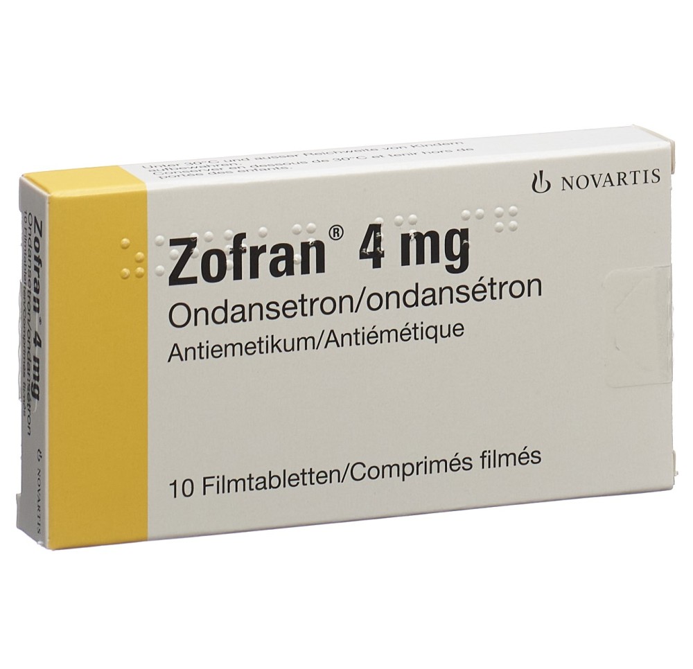 ZOFRAN cpr pell 4 mg 10 pce ZOFRAN cpr pell 4 mg 10 pce