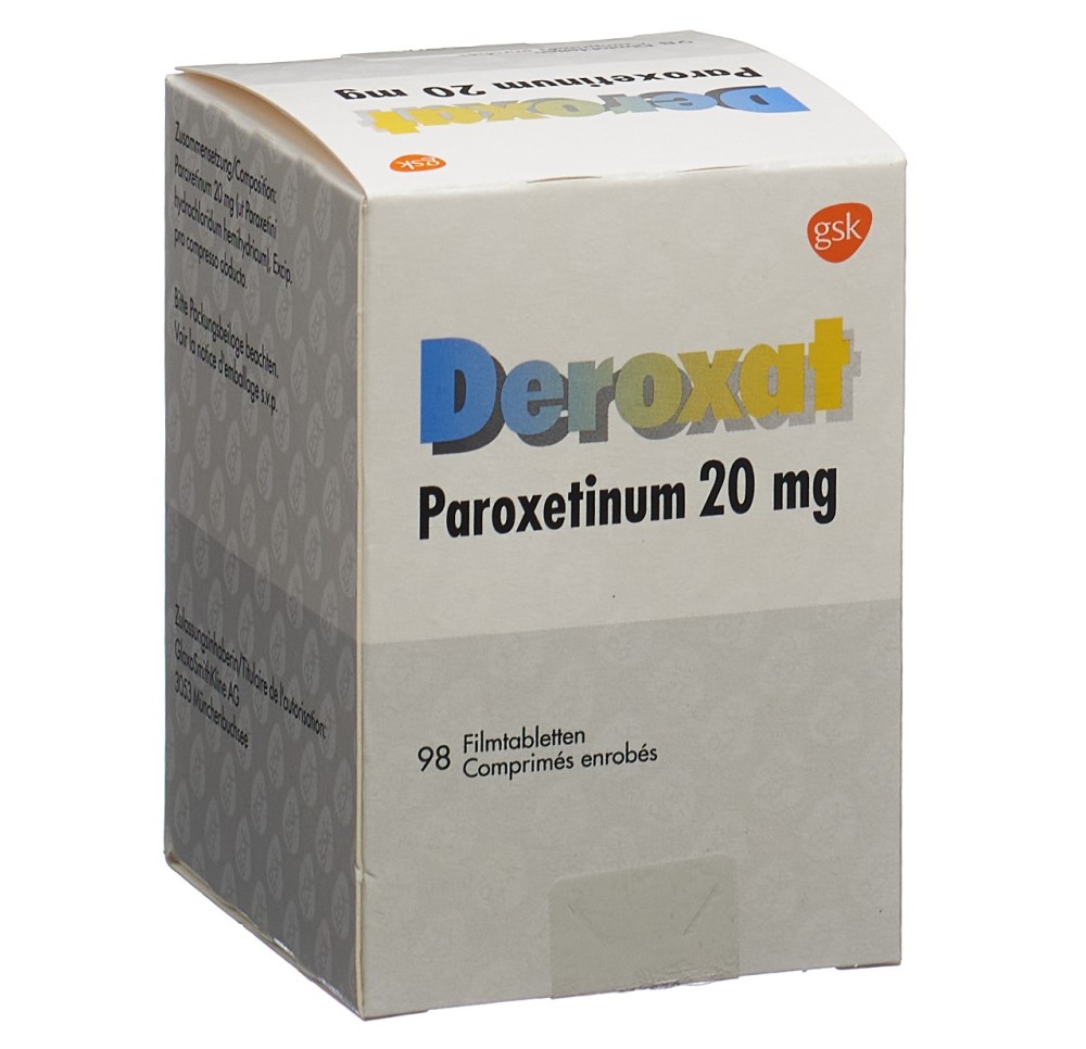 DEROXAT cpr pell 20 mg 98 pce DEROXAT cpr pell 20 mg 98 pce