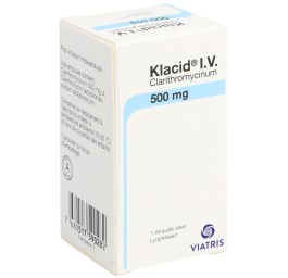 KLACID subst sèche 500 mg i.v. amp