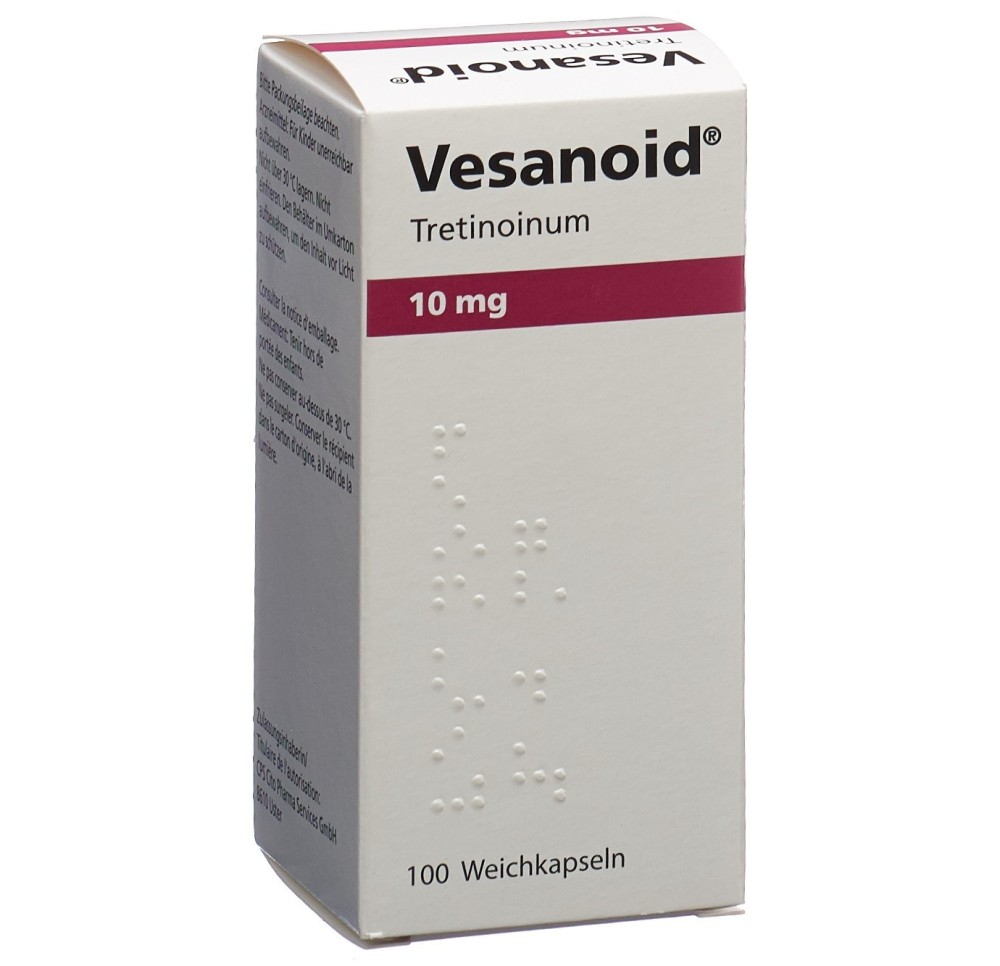 VESANOID caps 10 mg bte 100 pce