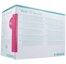 VASCO OP SENSITIVE gant Gr8.5 stérile lat 40 paire