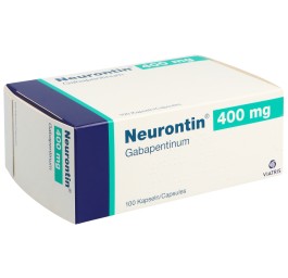 NEURONTIN caps 400 mg 100 pce