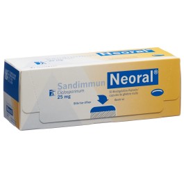 SANDIMMUN NEORAL caps 25 mg 50 pce