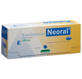 SANDIMMUN NEORAL caps 100 mg 50 pce