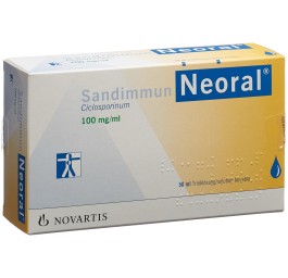 SANDIMMUN NEORAL sol buv 100 mg/ml 50 ml