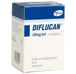 DIFLUCAN pdr 10 mg/ml p susp fl 35 ml