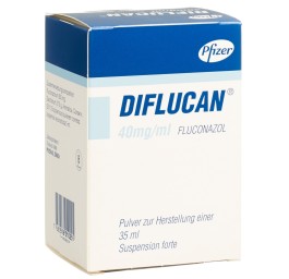 DIFLUCAN pdr 40 mg/ml p susp fl 35 ml