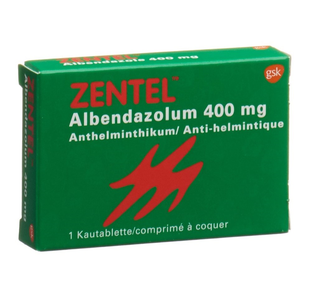 ZENTEL cpr croquer 400 mg ZENTEL cpr croquer 400 mg