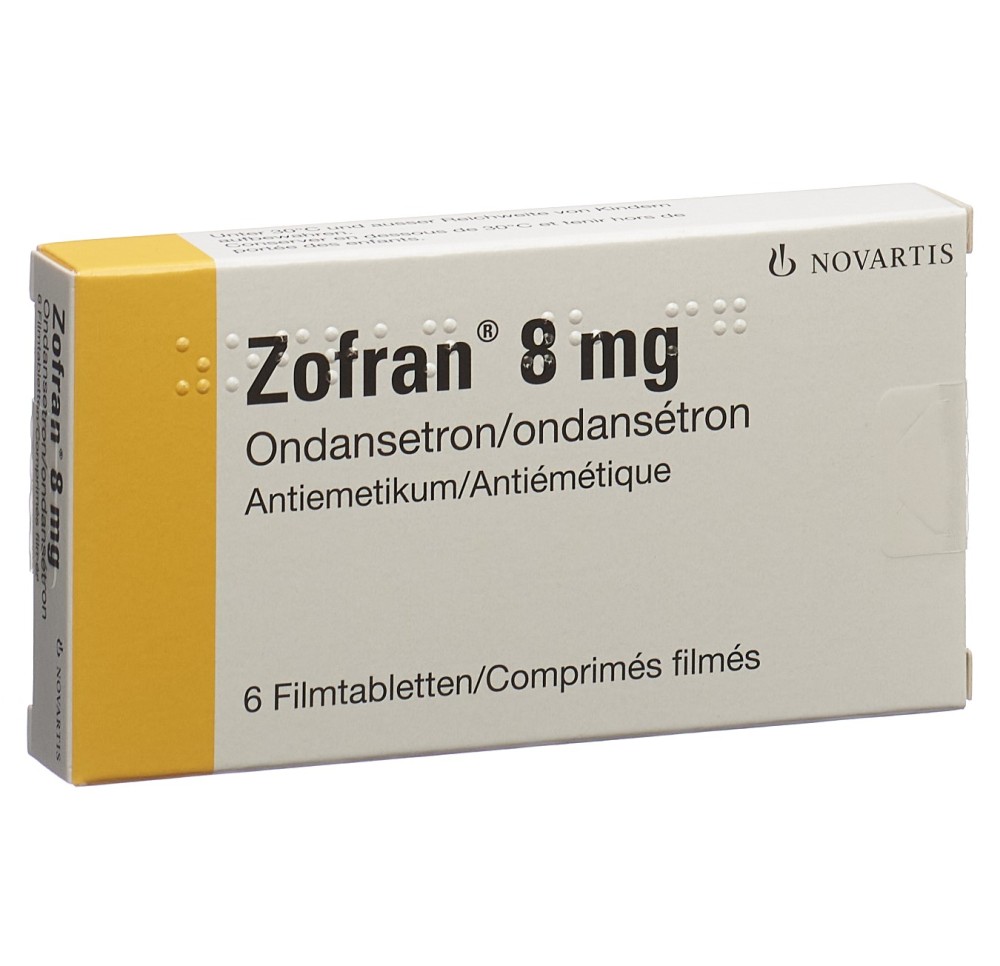 ZOFRAN cpr pell 8 mg 6 pce ZOFRAN cpr pell 8 mg 6 pce