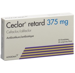 CECLOR retard cpr pell ret 375 mg 20 pce