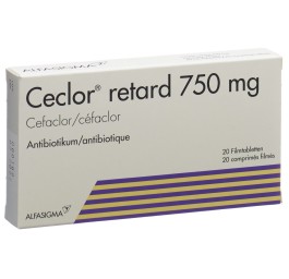 CECLOR retard cpr pell ret 750 mg 20 pce