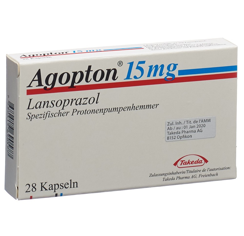 AGOPTON caps 15 mg 28 pce