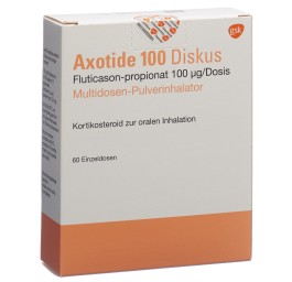 AXOTIDE Diskus multidose 100 mcg 60 dos