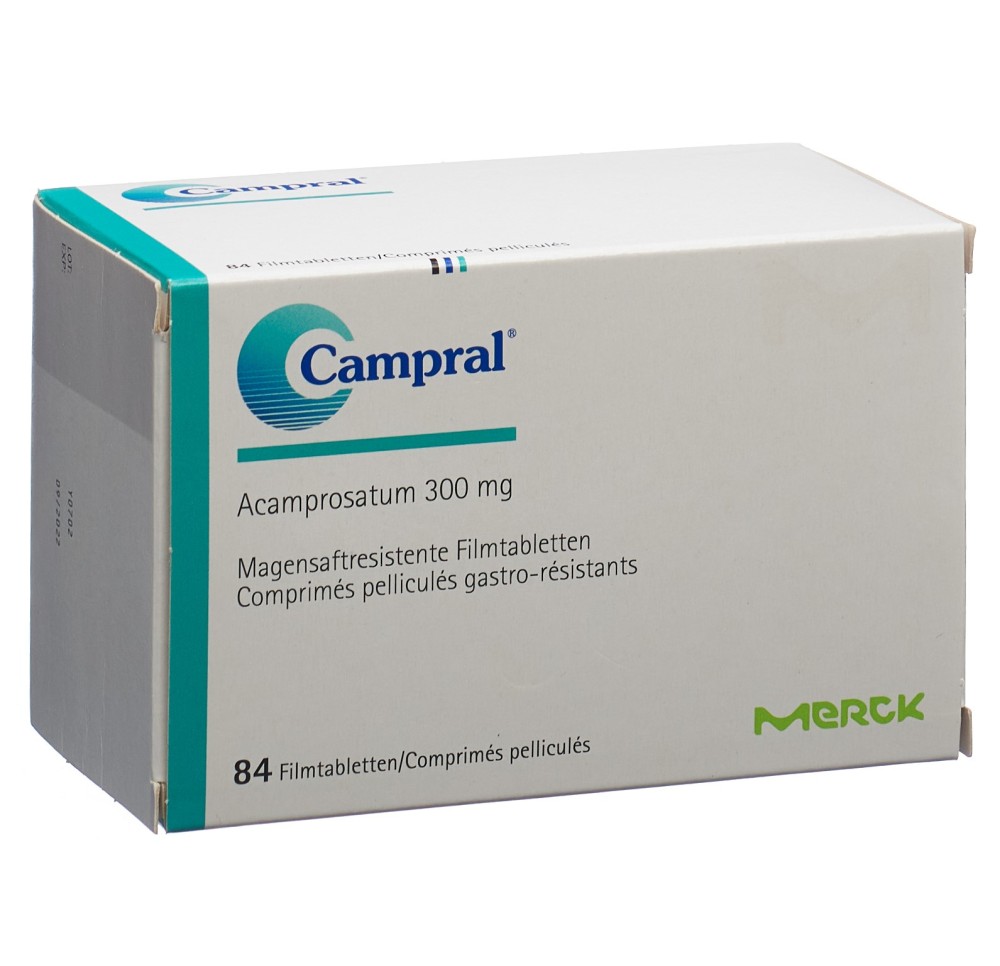 CAMPRAL cpr pell 300 mg 84 pce CAMPRAL cpr pell 300 mg 84 pce