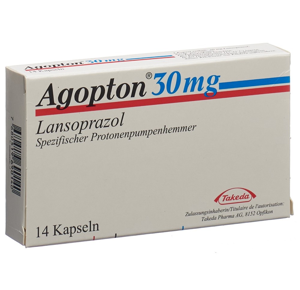 AGOPTON caps 30 mg 14 pce AGOPTON caps 30 mg 14 pce
