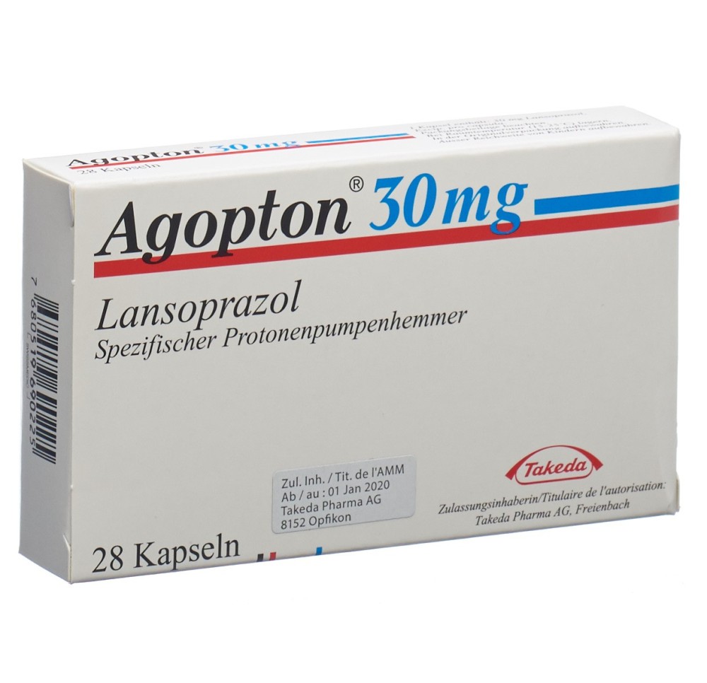 AGOPTON caps 30 mg 28 pce