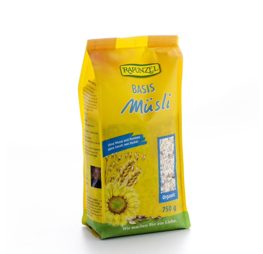 RAPUNZEL muesli basis bio sach 750 g RAPUNZEL muesli basis bio sach 750 g