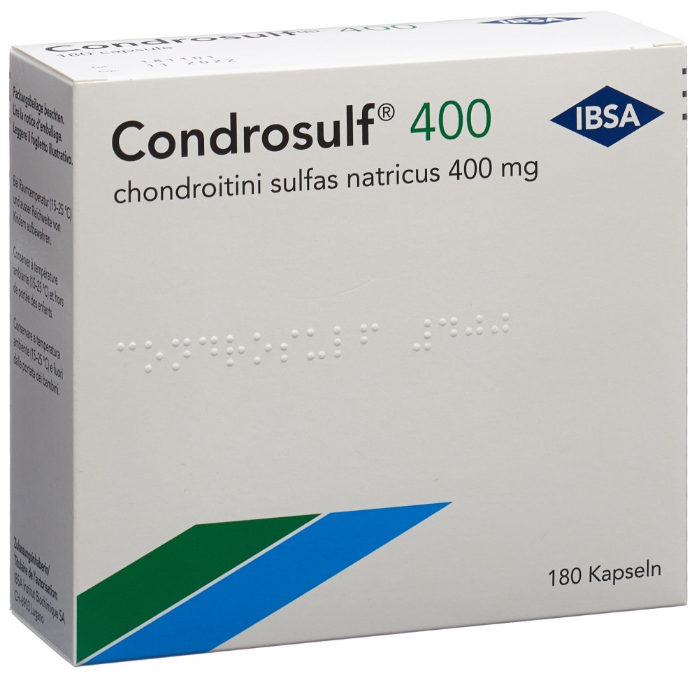 CONDROSULF caps 400 mg 180 pce CONDROSULF caps 400 mg 180 pce