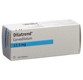 DILATREND cpr 12.5 mg 100 pce
